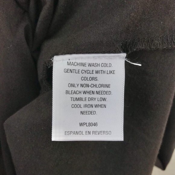 Style & Co Espresso Brown Cap Sleeve Lightweight Top - Picture 11 of 11